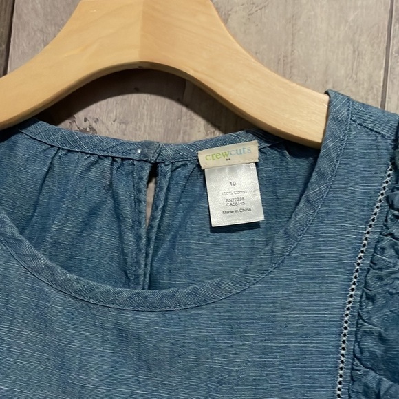 Crewcuts Chambray Ruffle Sundress - Picture 5 of 6